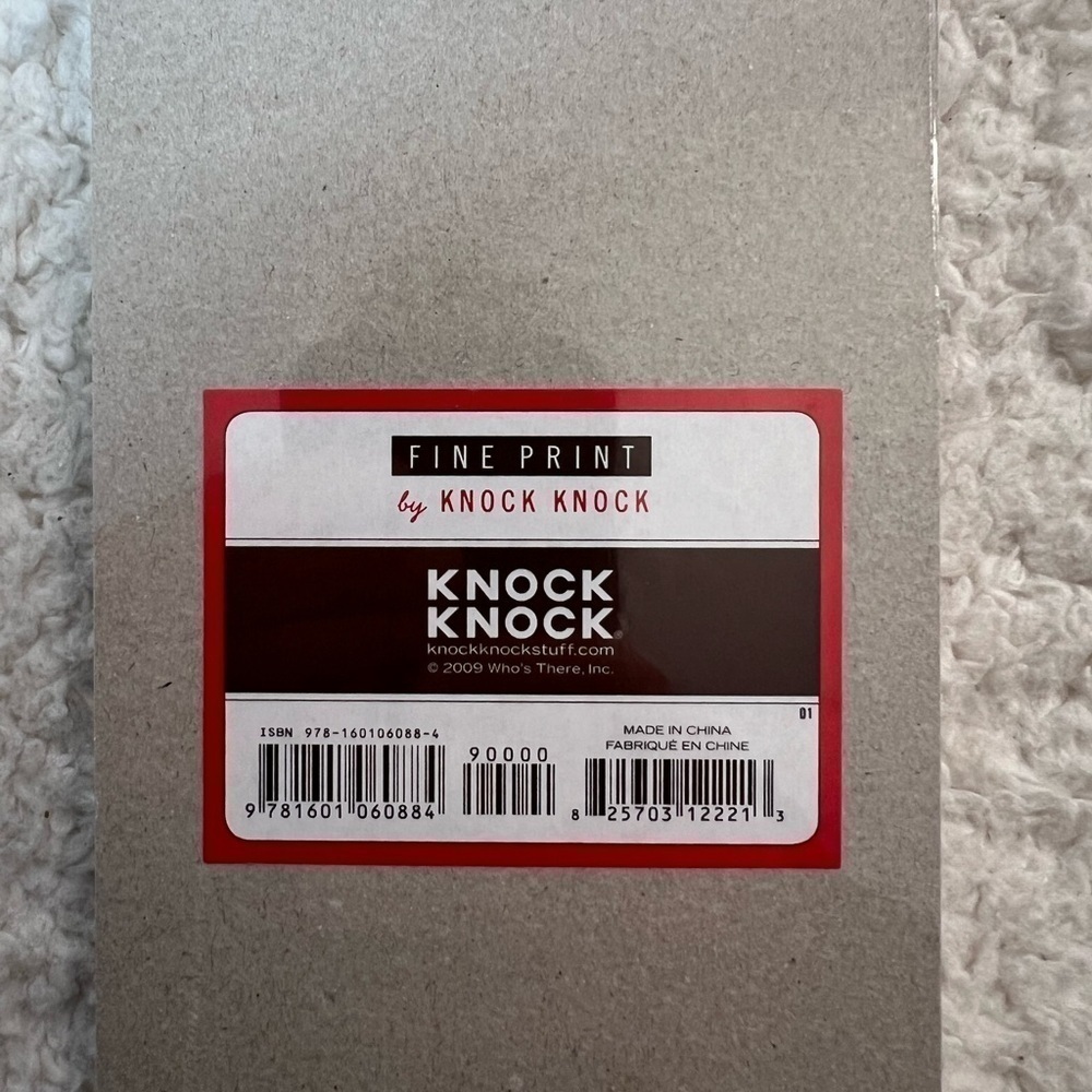 Knock Knock “Random Notes” List Notepad + “And Furthermore” Sticky Notepad - Picture 2 of 7